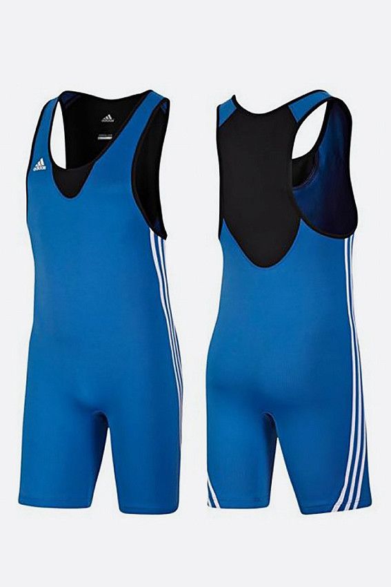 Трико борцовское Adidas Синий