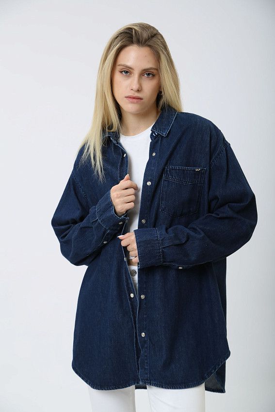 Рубашка с длинным рукавом LTB Синий