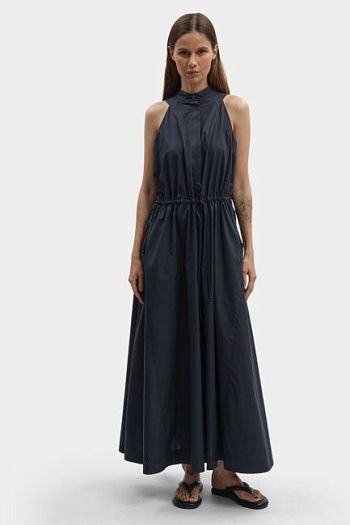 Платье из хлопка Emporio Armani