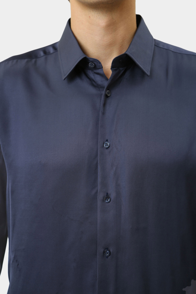 544634_605000 Сорочка д/р Karl Lagerfeld Синий