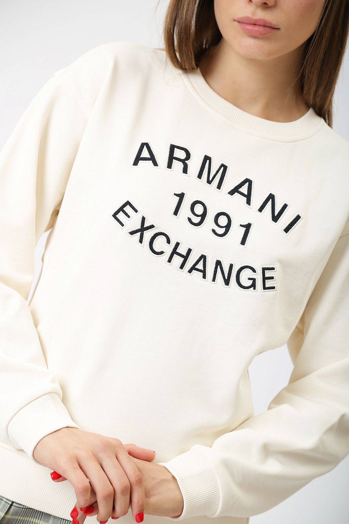 Свитшот Armani Exchange Белый