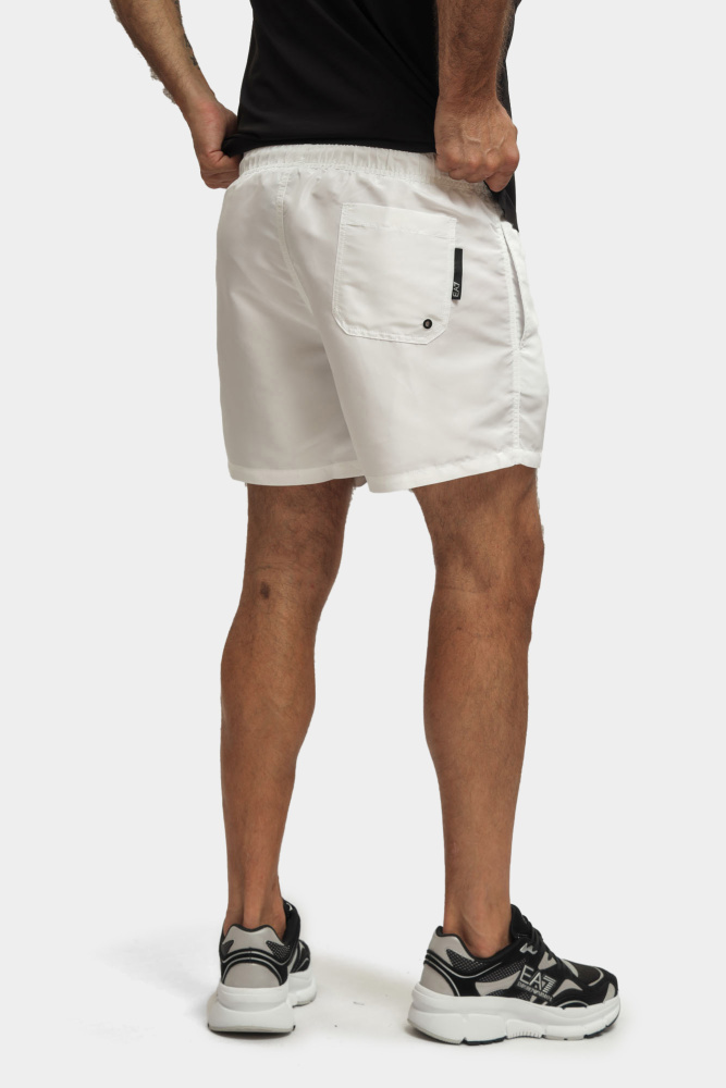 7M000535_AF13101 Шорты плавательные EA7 Белый