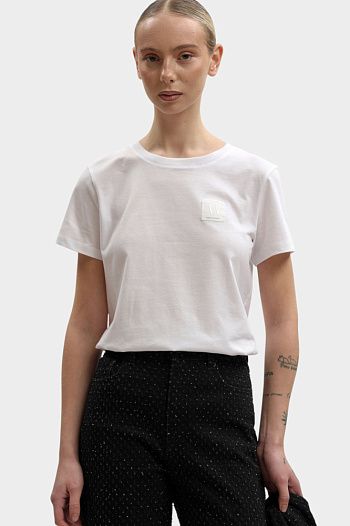 Футболка хлопковая белая Armani Exchange