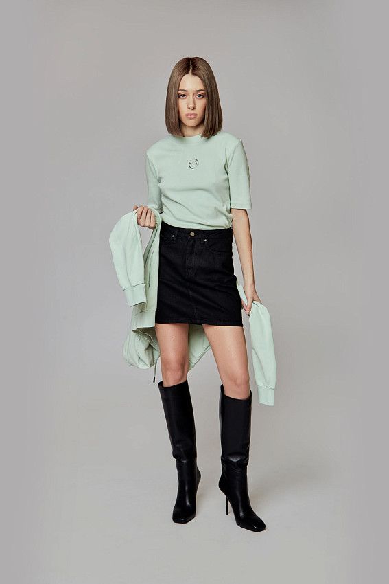 Юбка джинсовая Van Mich Черный