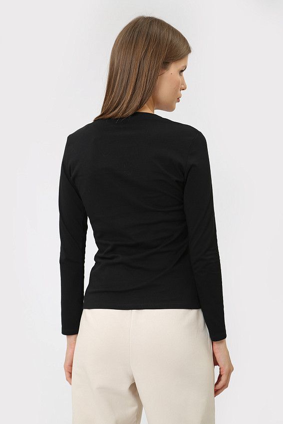 Лонгслив Armani Exchange Черный