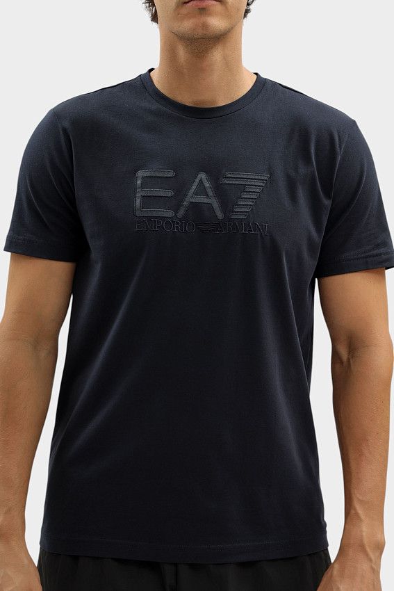 Футболка EA7 Голубой