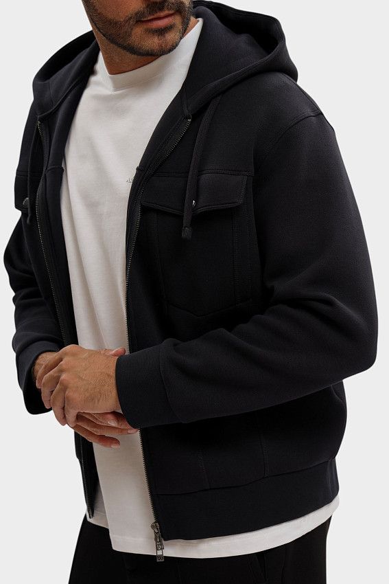 Толстовка с капюшоном Armani Exchange Синий