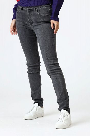 Джинсы SUPER SKINNY MEDIUM серые Armani Exchange