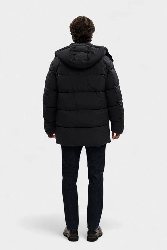 Пальто пуховое Trussardi Синий