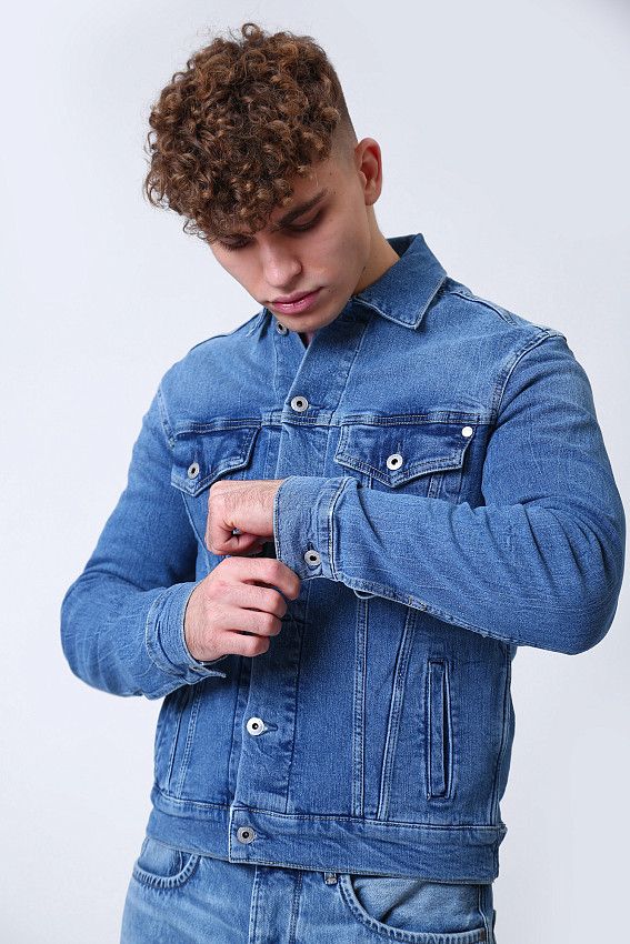 Куртка джинсовая Pepe Jeans Синий