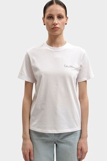 Футболка из хлопка Calvin Klein Jeans
