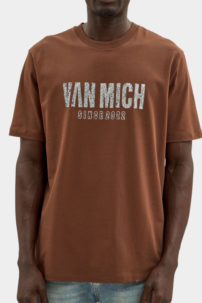 VM-ERK-22-577 Футболка Van Mich Коричневый