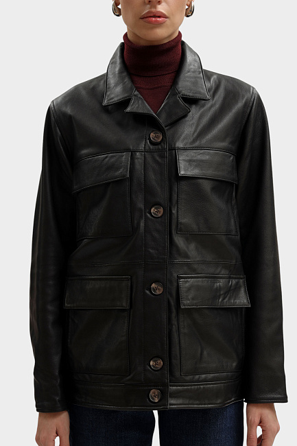 Куртка кожаная Pepe Jeans