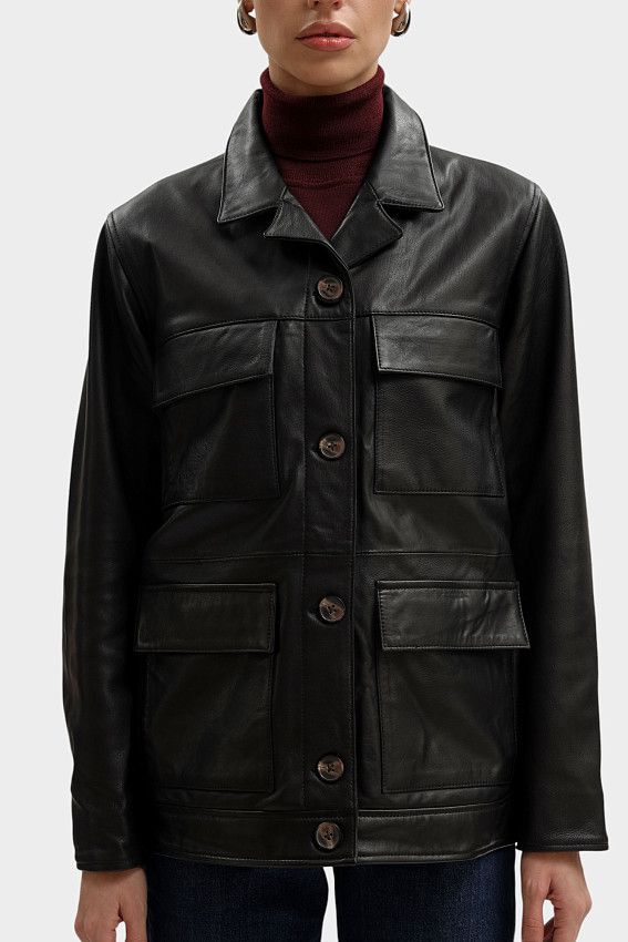 Куртка кожаная Pepe Jeans