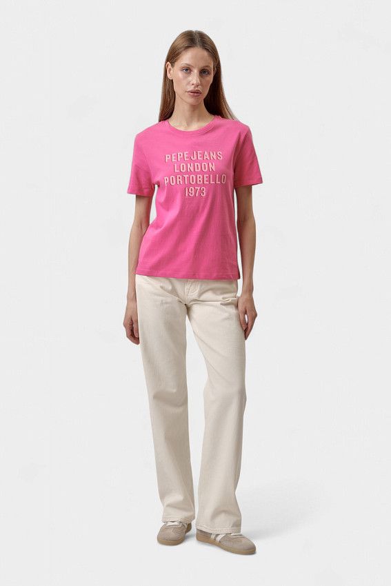 Футболка Pepe Jeans Розовый