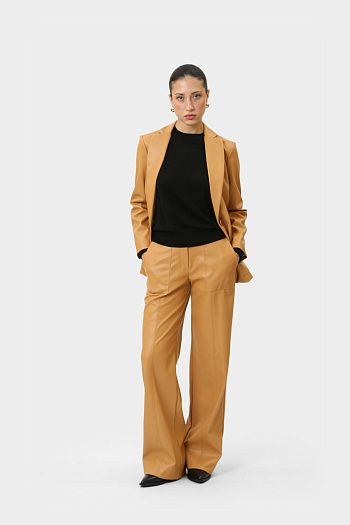 Брюки кожаные Armani Exchange