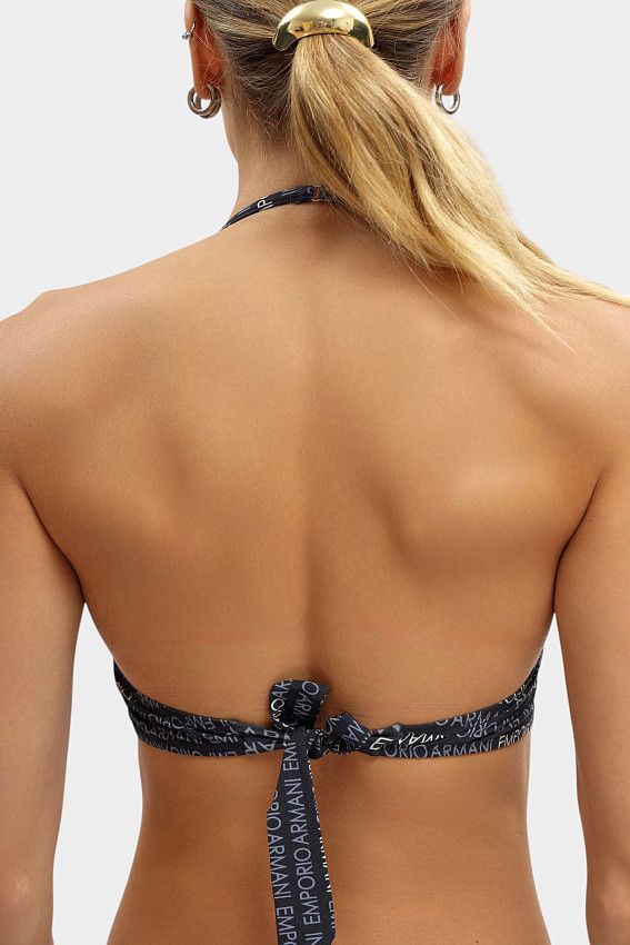 Купальник раздельный Emporio Armani Черный