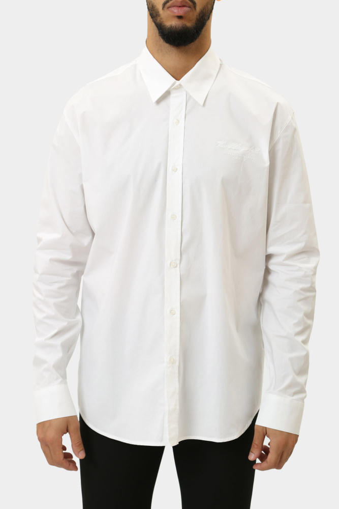 544600_605940 Рубашка с длинным рукавом Karl Lagerfeld Белый