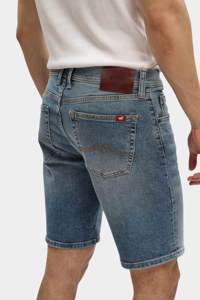 1016454-5000 Шорты джинсовые Mustang Синий