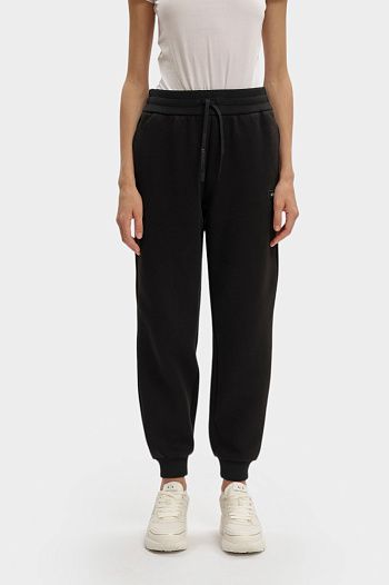 Брюки спортивные хлопковые черные Armani Exchange