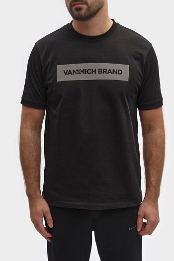 Брюки спортивные хлопковые черные Van Mich