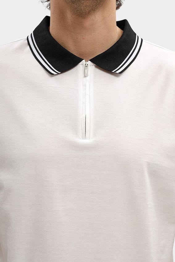 Поло Karl Lagerfeld Белый