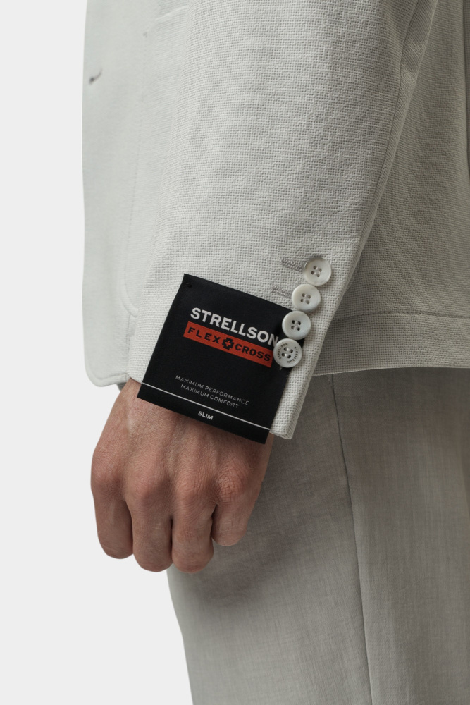 30045814_10019405 Пиджак Strellson Белый