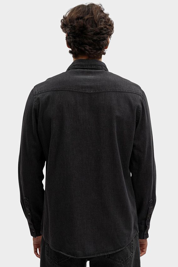 Рубашка джинсовая Pepe Jeans Черный