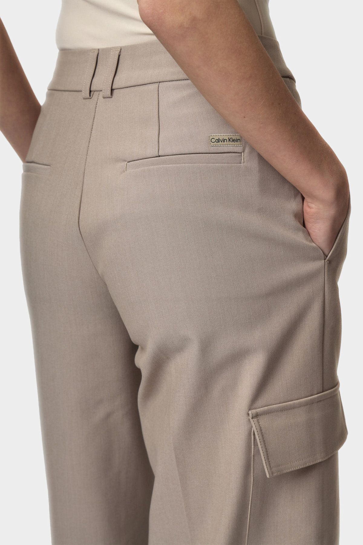 Брюки Calvin Klein Jeans Бежевый
