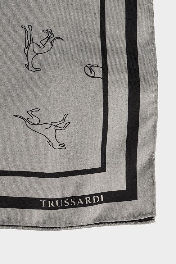 Платок Trussardi Серый