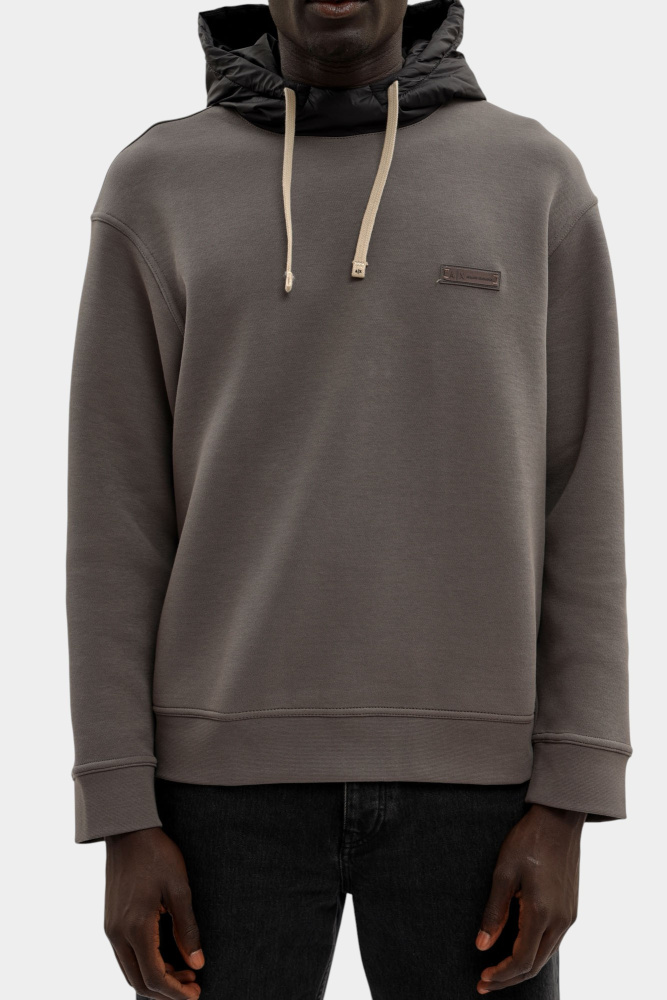 XM001346_AF16222 Худи Armani Exchange Серый