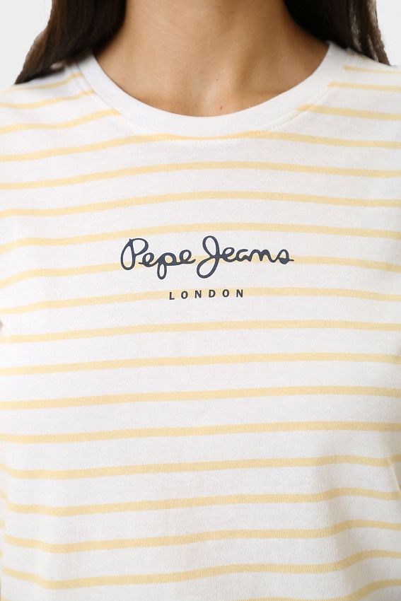 Футболка Pepe Jeans Бежевый