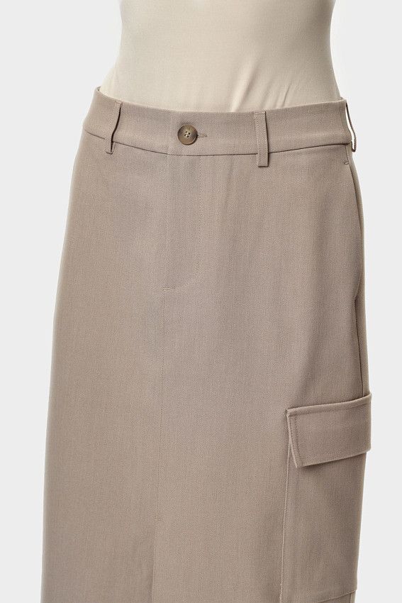 Юбка Calvin Klein Jeans Бежевый