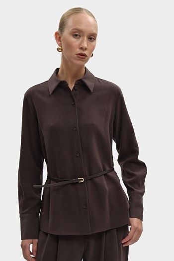 Рубашка коричневая Armani Exchange