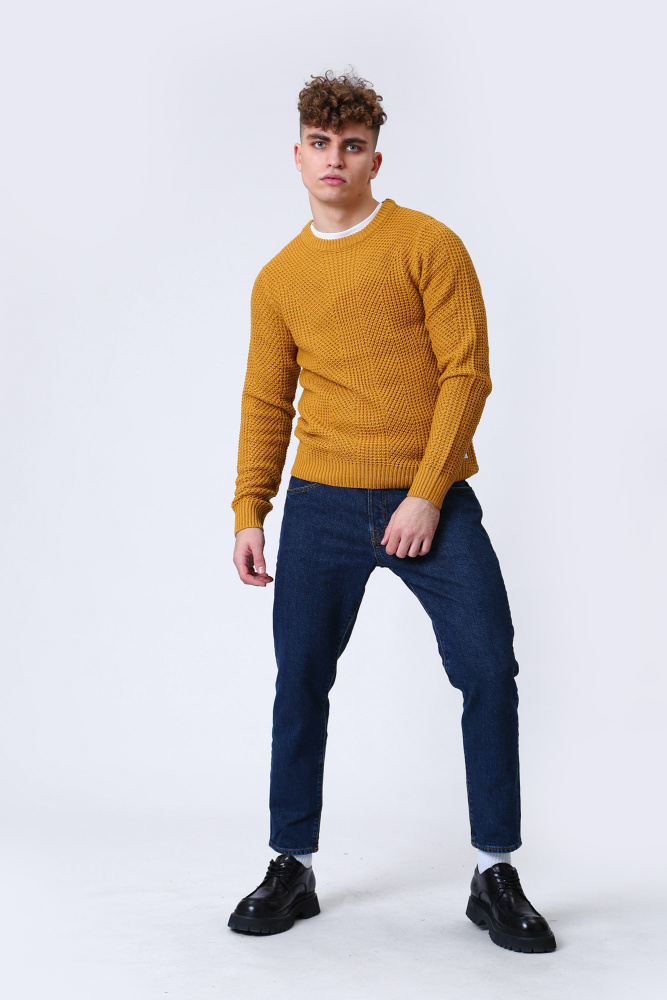 12211334 Свитер Jack & Jones Желтый