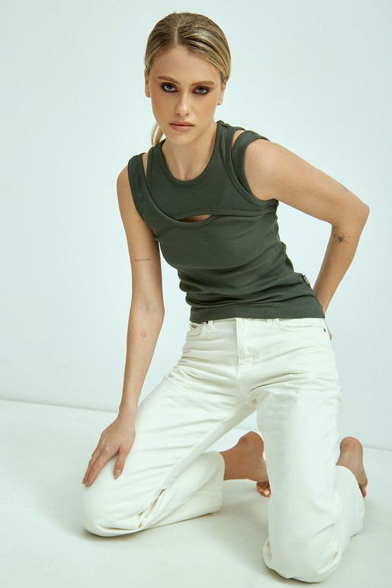 Майка Van Mich Зеленый