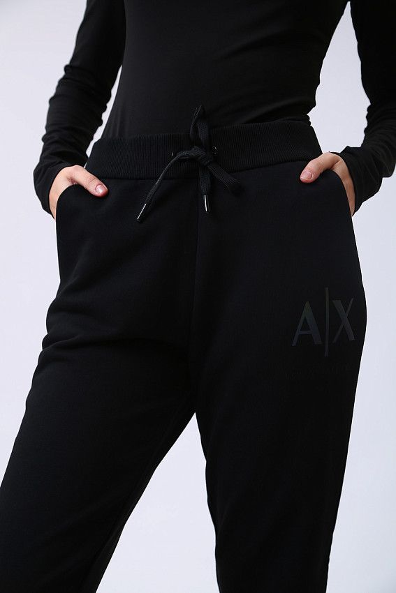 Брюки спортивные Armani Exchange Черный