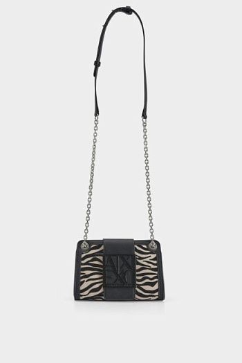 Сумка на плечо черная Armani Exchange
