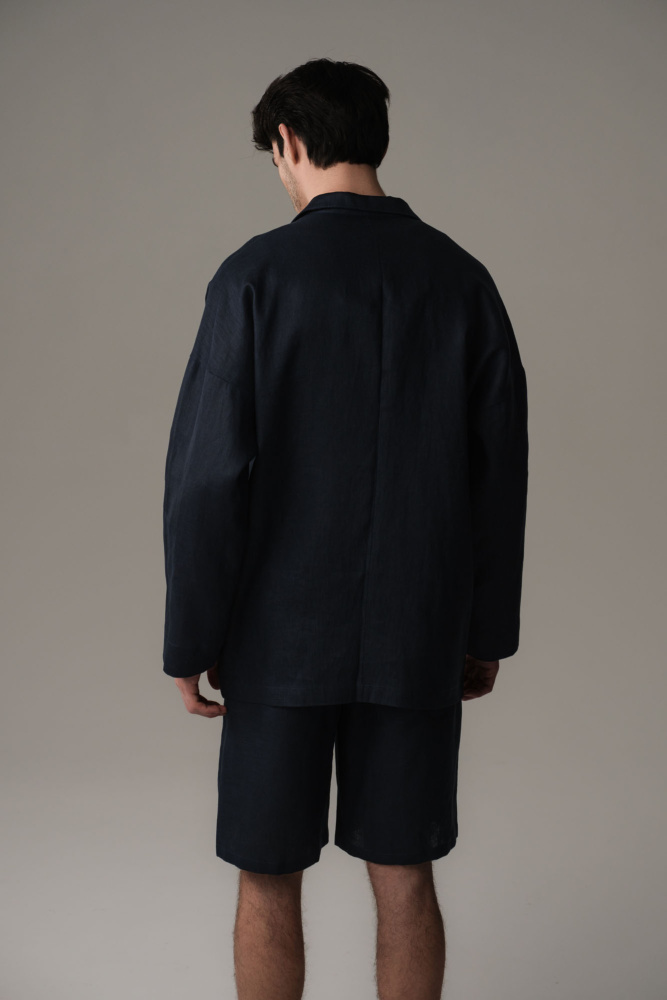 M-242-TH-56-1099 Пиджак The Hills Синий