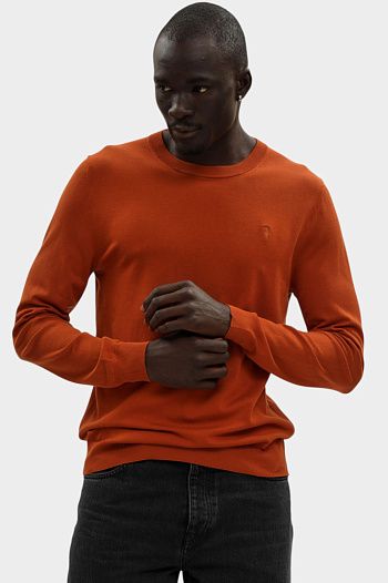 Джемпер  из вискозы красный Trussardi