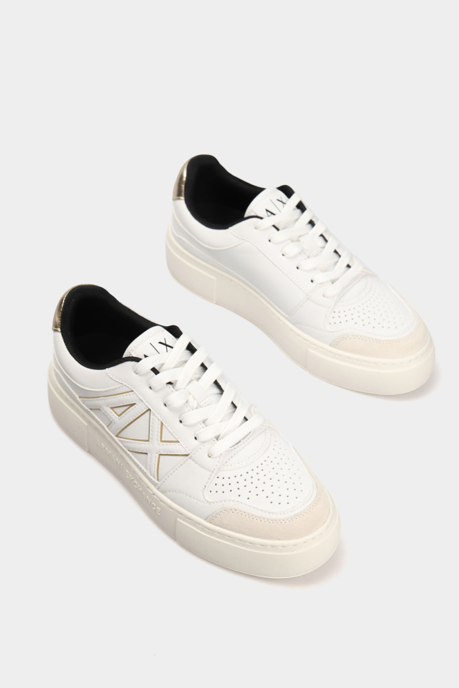 XDX147_XV830 Кеды Armani Exchange Белый