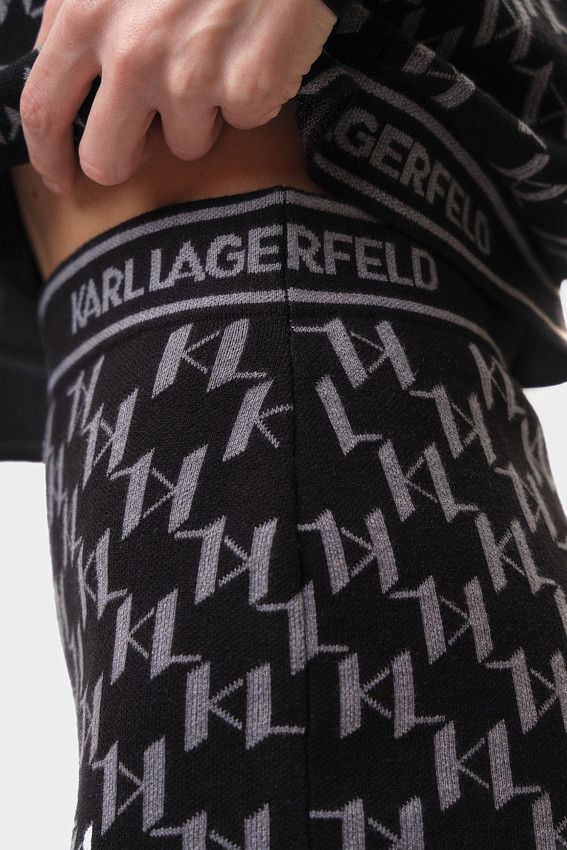 Юбка Karl Lagerfeld Серый