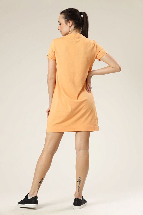 Платье Calvin Klein Jeans Оранжевый