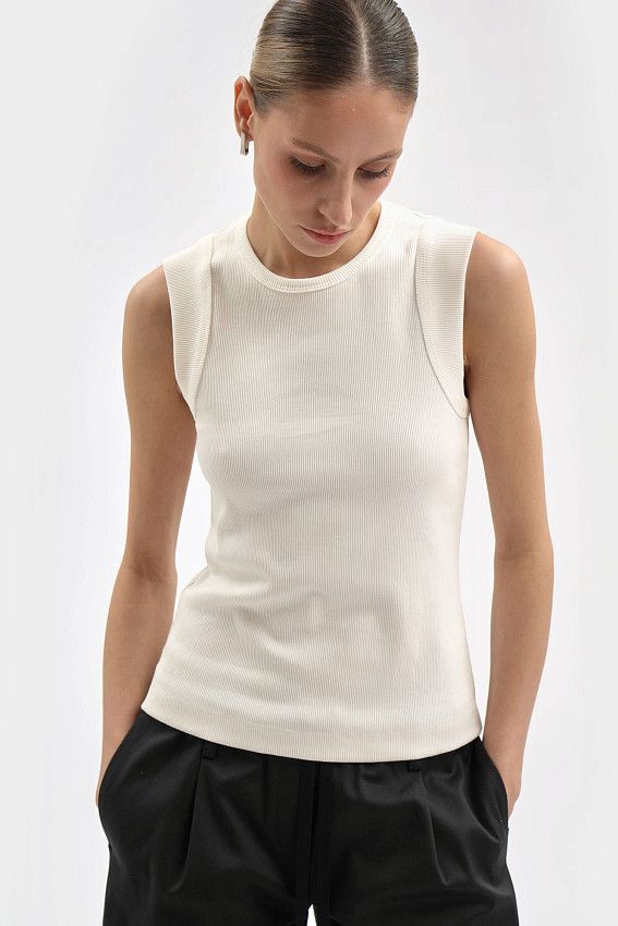 Майка The Hills Молочный