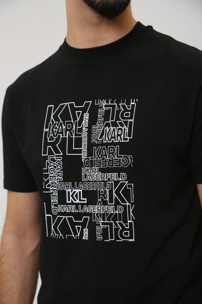541221_755061 Футболка Karl Lagerfeld Черный