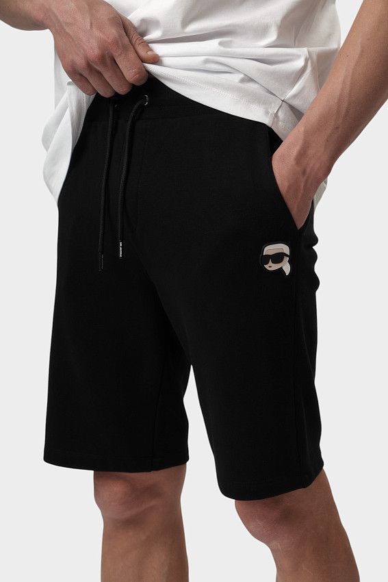 Шорты трикотажные Karl Lagerfeld Черный