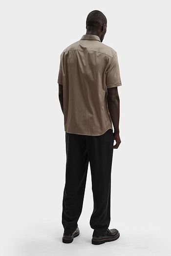 Рубашка из хлопка Emporio Armani