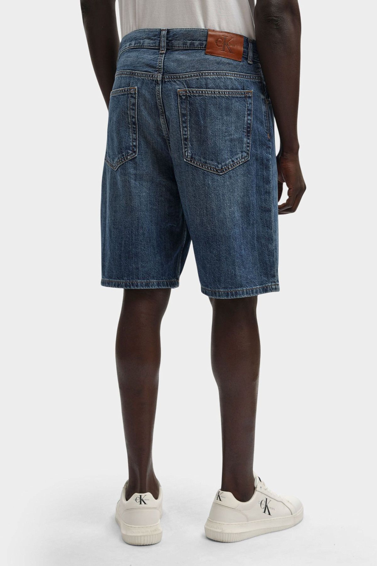 Шорты джинсовые Calvin Klein Jeans Синий