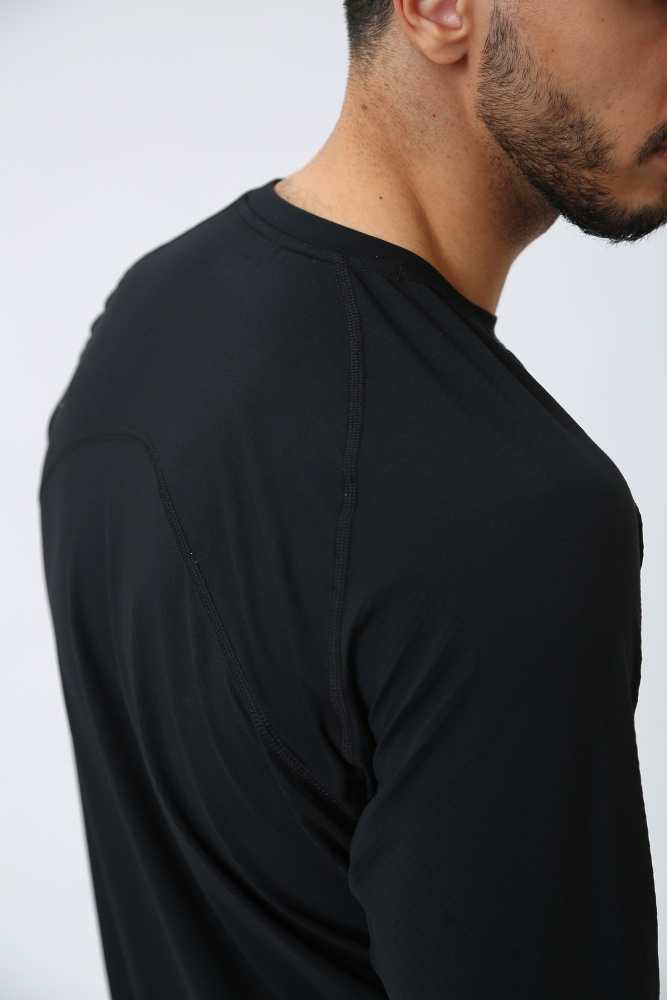 2012331 Джемпер термобелье M Omni-Heat Infinity Knit LS Crew Columbia Черный