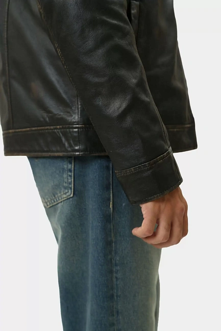 Куртка кожаная Mustang